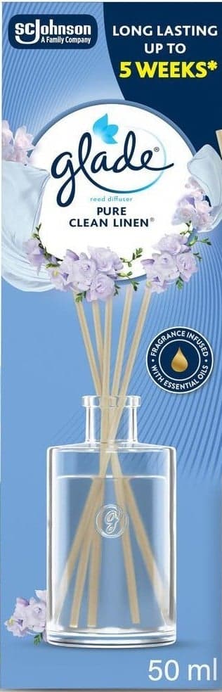 Glade Pure Clean Linen vonné tyčinky
