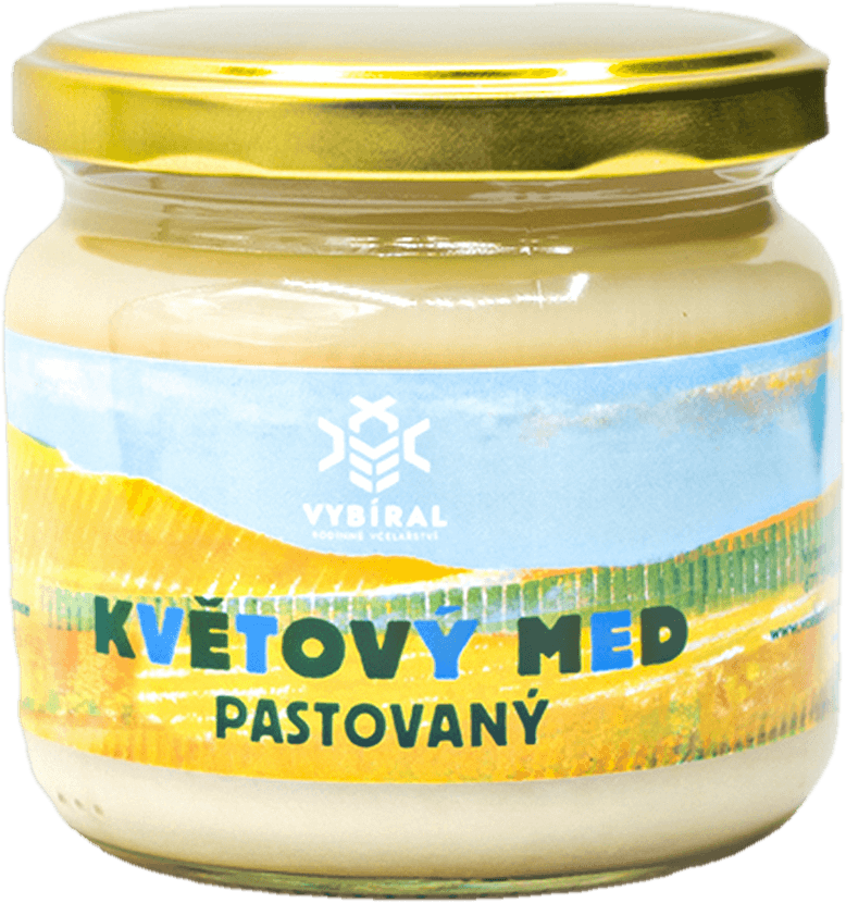 Rodinné včelařství Vybíral Květový med pastovaný