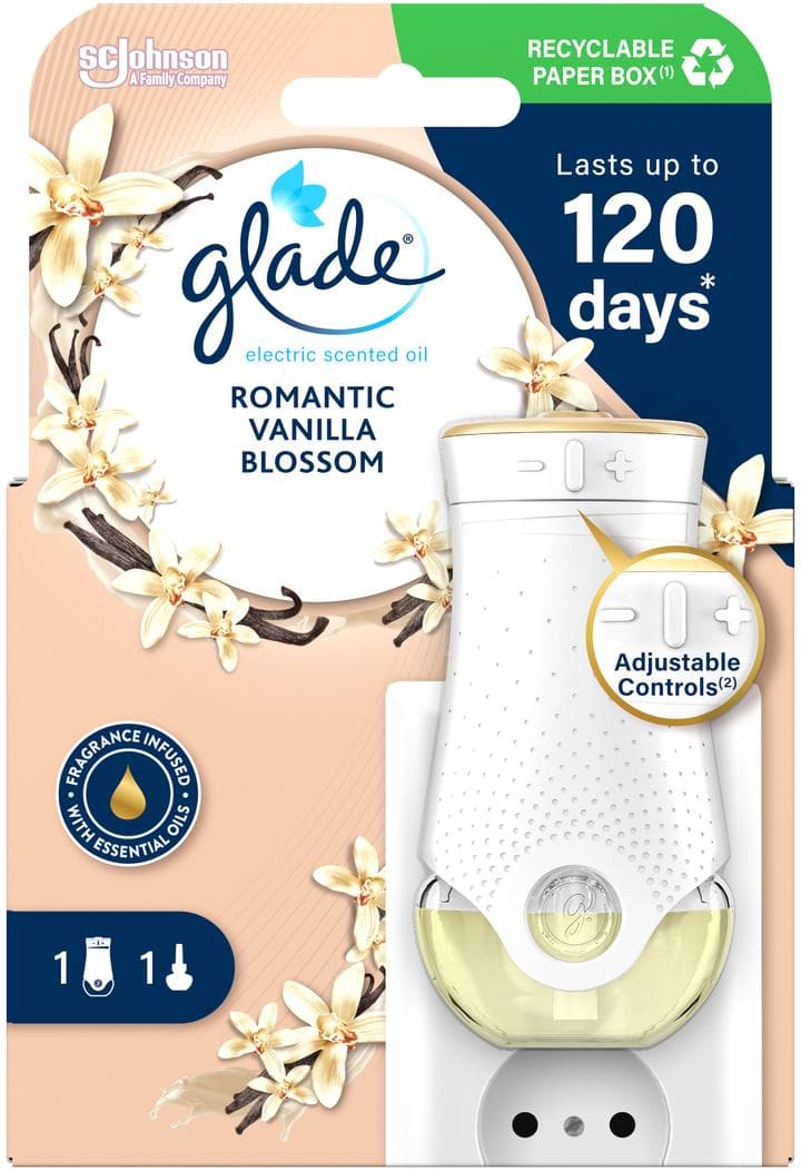 Glade Romantic Vanilla elektrický osvěžovač vzduchu