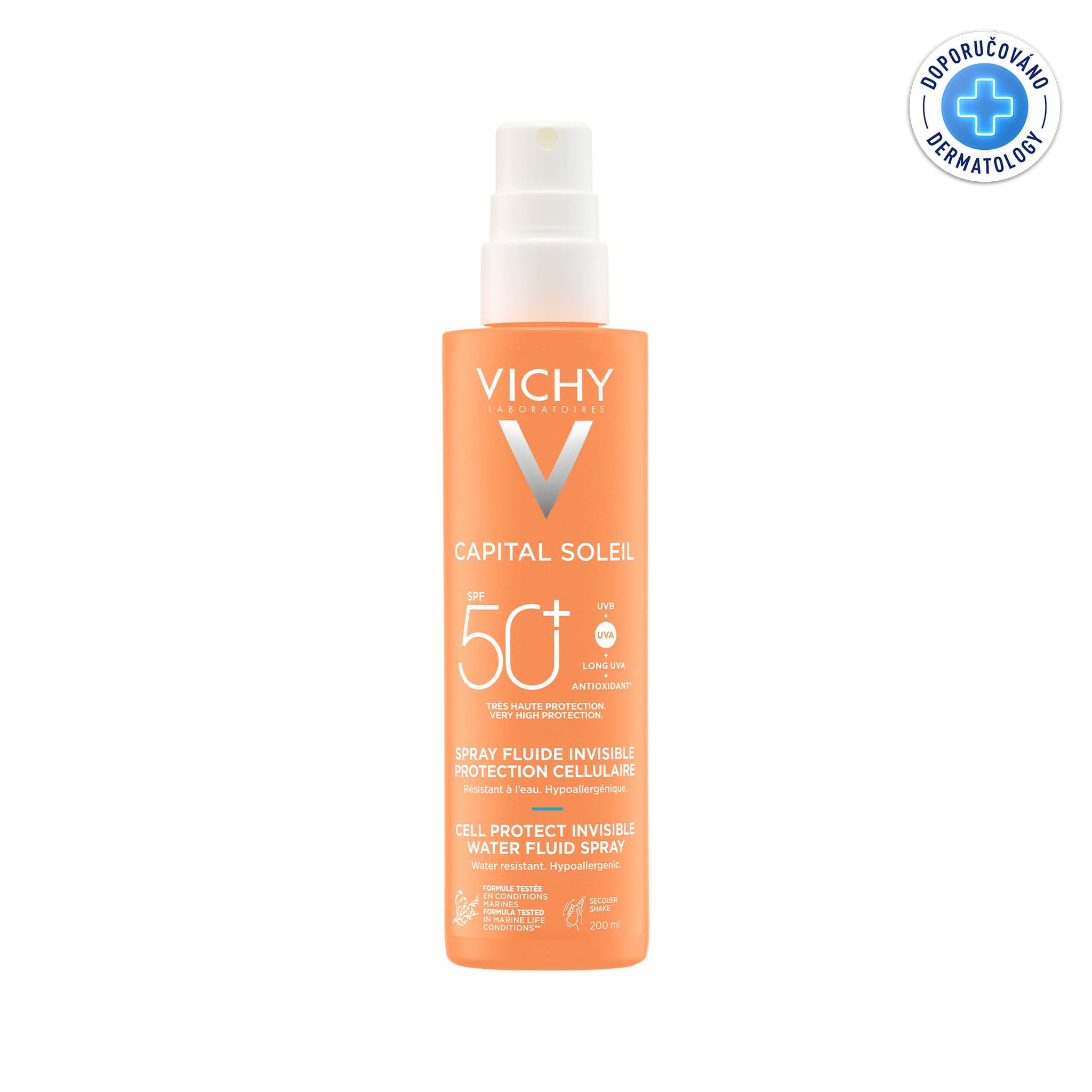 VICHY CAPITAL SOLEIL fluid sprej SPF50+ 200ml