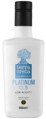 Terra Creta Extra panenský olivový olej Platinum