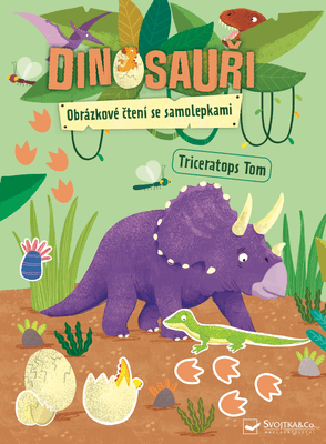 Svojtka & Co Dinosauři Obrázkové čtení se samolepkami