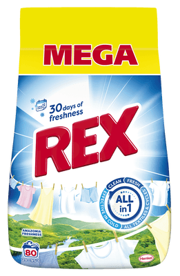 Rex Amazonia Freshness prací prášek