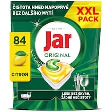 Jar Original Kapsle Do Myčky Nádobí, Lemon, , 84 Kapsle,  Čistota Napoprvé, Bez Nutnosti Přemývání