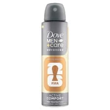 Dove Men+Care Advanced AP sprej Active Comfort FIFA 150ml