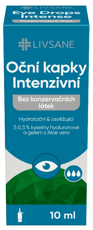LIVSANE Oční kapky intenz.bez konzerv.látek 10ml
