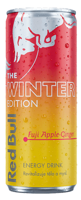 Red Bull Winter Edition Jablko Fuji a zázvor
