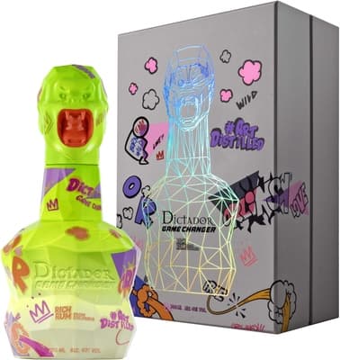 Dictador Rum Game Changer Neon Yellow (40%) (dárkový box)