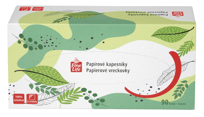 Fine Life Kapesníky papírové 3vrstvé