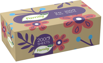 Tento Kapesníky 2vrstvé, family box