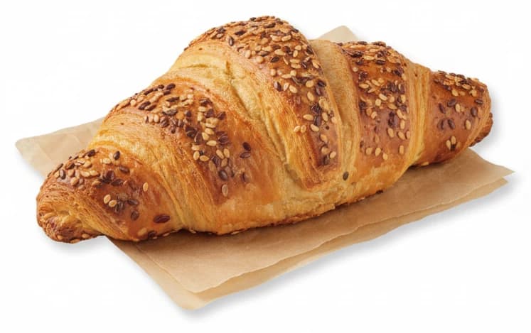 Multicereální croissant