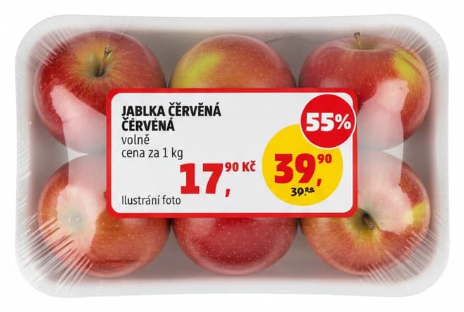 Jablka červená
