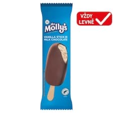 Ms Molly's Mražený krém vanilkový v mléčné čokoládě 120ml