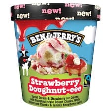 Ben & Jerry's Strawberry Doughnut-eee 465ml
