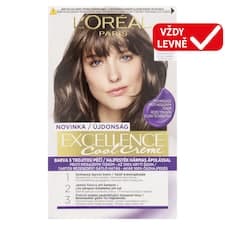 L'Oréal Paris Excellence Cool Creme 6 .11 Ultra popelavá tmavá blond, 72 ml + 48 ml + 12 ml + 60 ml