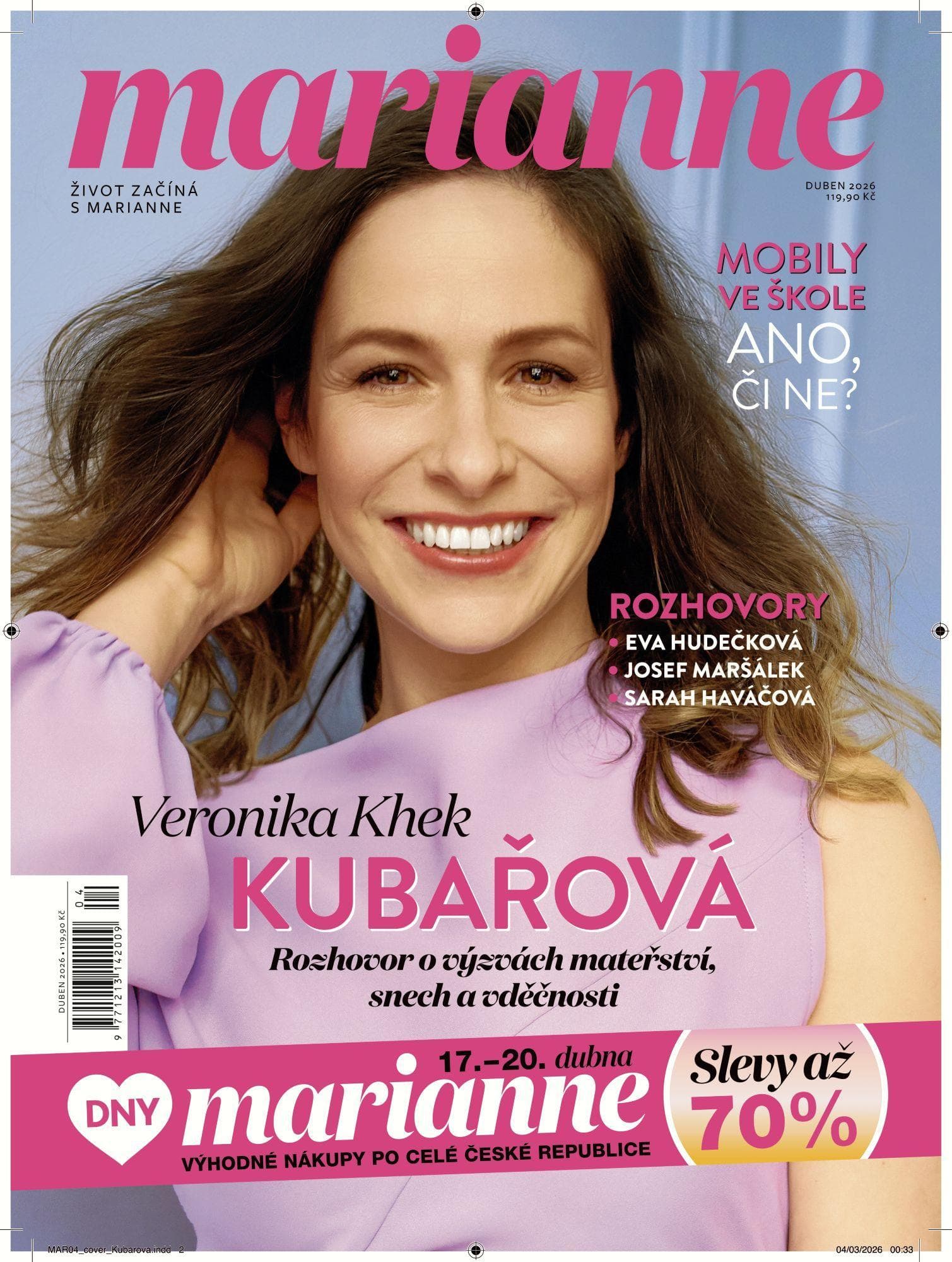 Marianne č. 4/26 s kupony DNY MARIANNE