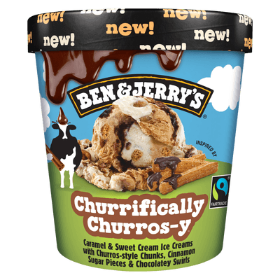 Ben & Jerry's Churrifically Churros-y