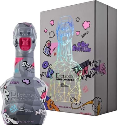 Dictador Rum Game Changer Grey & Pink (40%) (dárkový box)