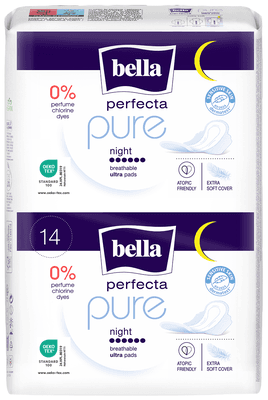 Bella Perfecta Pure Night Ultratenké noční menstruační vložky