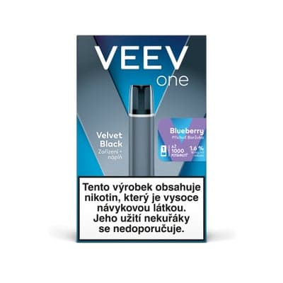 VEEV ONE Kit Velvet Black+Blub. 2 ml (18 mg)