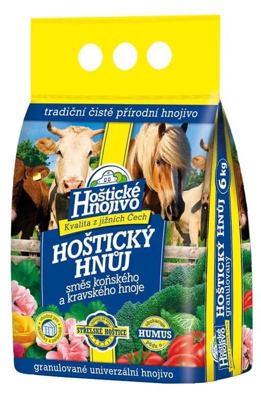 Hoštické hnojivo Hoštický hnůj 6 kg