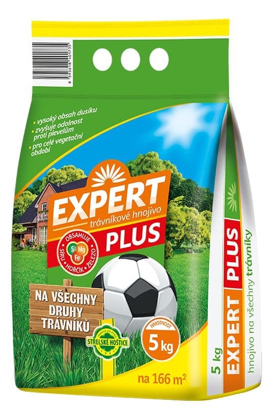 Expert Plus trávníkové hnojivo 5 kg