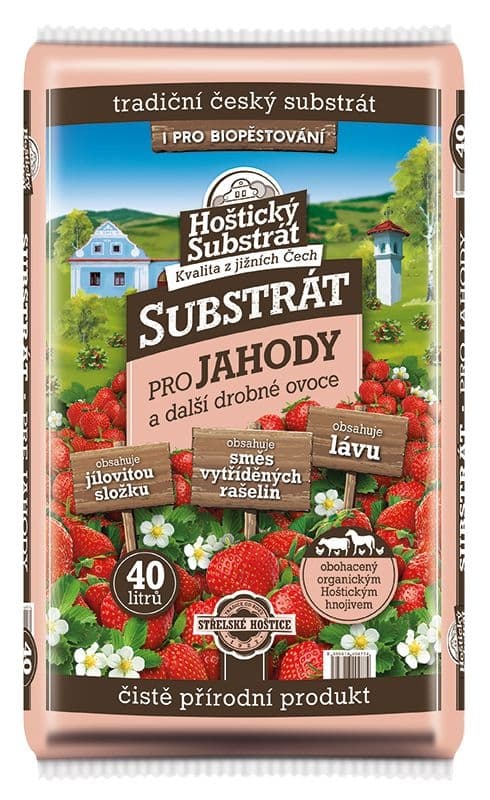 Forestina Hoštický substrát pro jahody 40 l