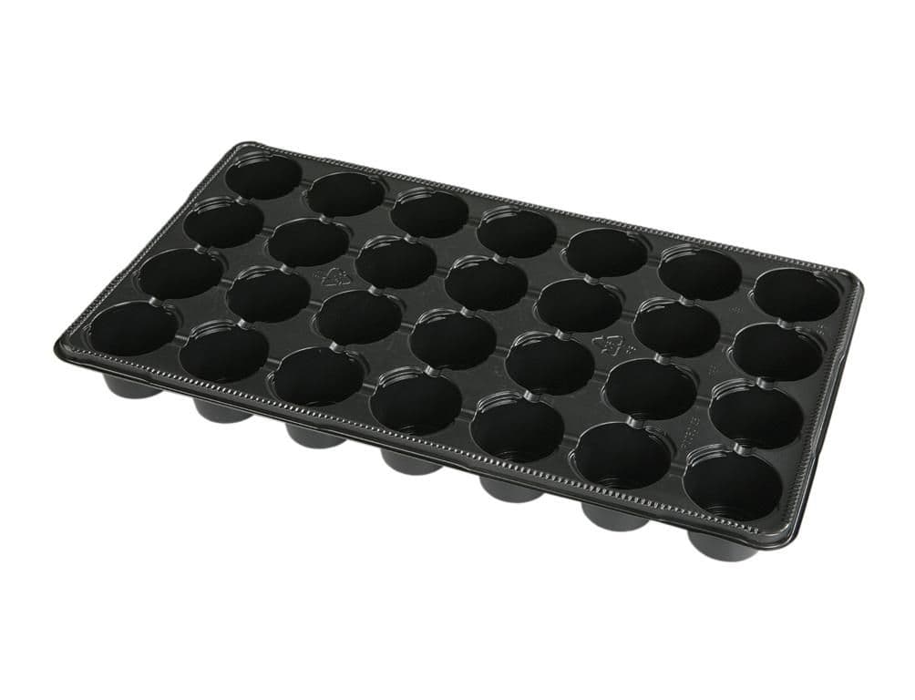 Sadbovač MINI JP plastový černý d6cm 28ks