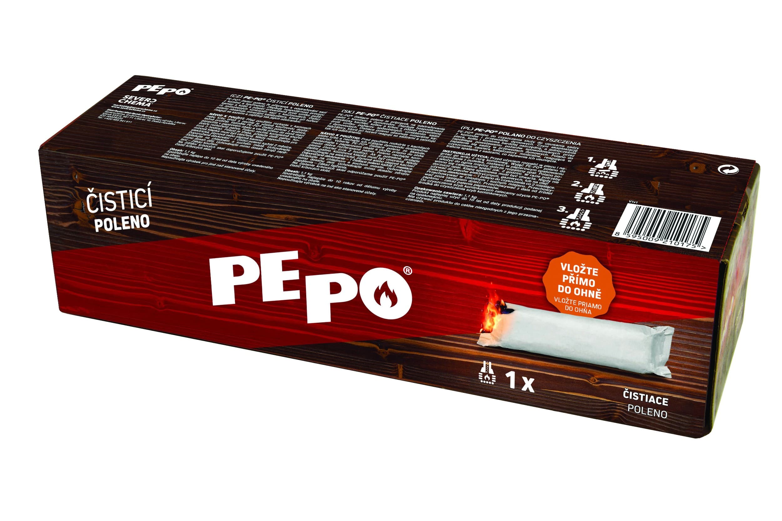 PE-PO Čisticí poleno 1,1kg