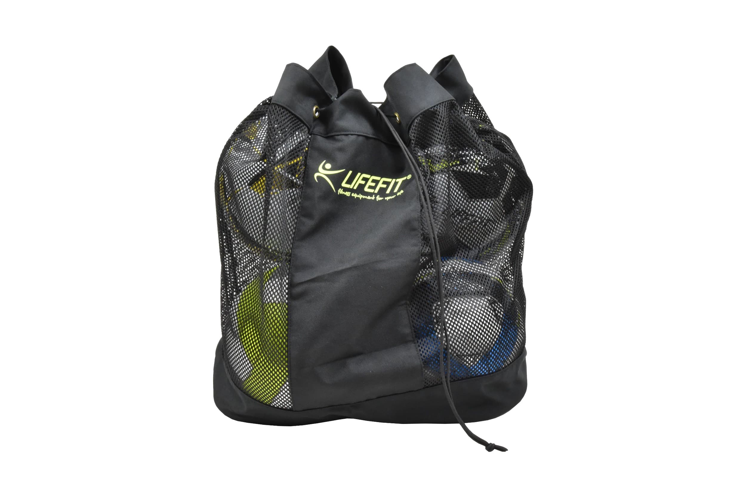 Lifefit Vak na 5 míčů, černo-zelený