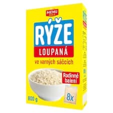Menu Gold Rýže loupaná ve varných sáčcích 8 x 100g (800g)