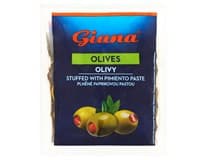 Giana Olivy zelené s paprikou 6 x 195 g
