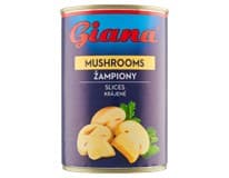 Giana Žampiony krájené 8 x 425 ml