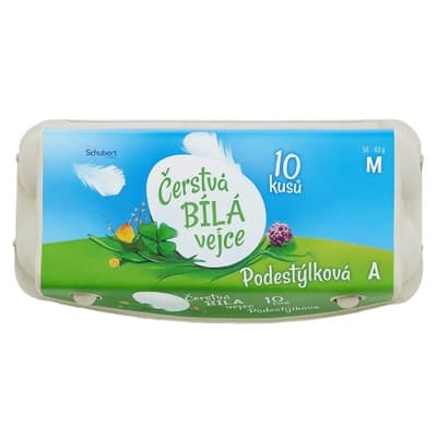Schubert Bílá vejce, vel. M