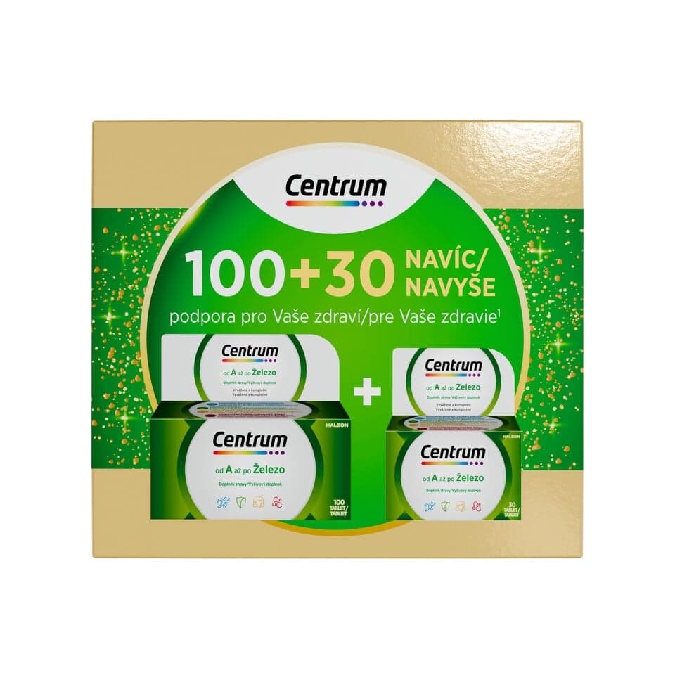 Centrum AZ tbl.100+30 dárkové balení