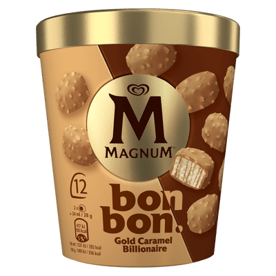 Magnum  Bonbon Gold Caramel Billionaire 12x17ml
