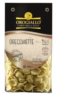 Orogiallo Těstoviny sušené bezvaječné orecchiette