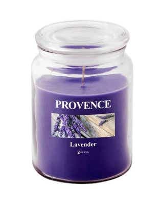 Provence Svíčka ve skle Levandule 510g