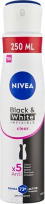 Nivea Antiperspirant pro ženy Black & White Clear