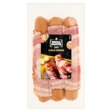 Grill Master Párky se sýrem obalené ve slanině 300g