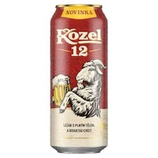 Velkopopovický Kozel 12 pivo ležák světlý 500ml