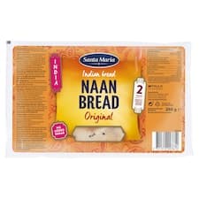Santa Maria Naan chléb speciální 2 ks 260g