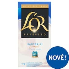 L'OR Espresso Santorini Sunset pražená mletá káva v kapslích 10 ks 52g