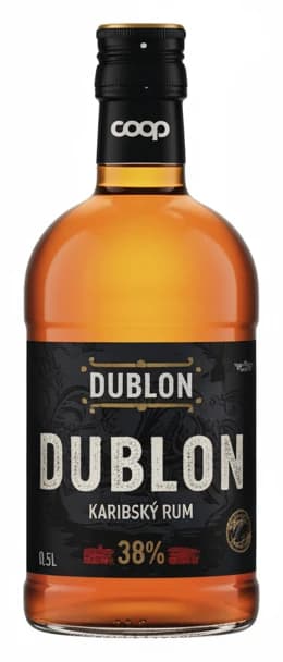 Dublon karibský rum 38%