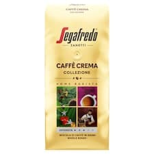 Segafredo Caffe Crema Collezione káva pražená zrnková 1000g