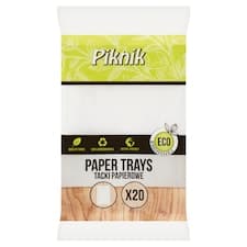 Piknik Papírové tácky 20 ks