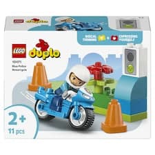 LEGO DUPLO 10471 Modrá policejní motorka