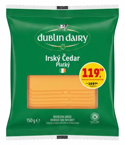 Irský čedar plátky Dublin Dairy