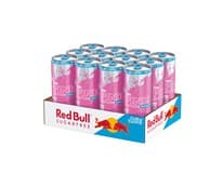 Red Bull Pink Sugarfree energetický nápoj 12 x 250 ml plech