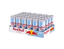 Red Bull Zero energetický nápoj 24 x 250 ml plech